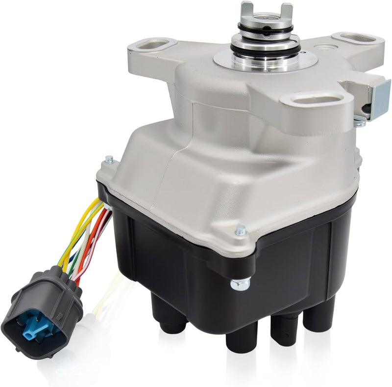 BasaltAuto Ignition Distributor TD80U TD98U 30100-P2E-A01 Compatible for 1996-1998 Honda Civic 1.6L, Compatible for 1997 Acura EL 1.6L - Image 1